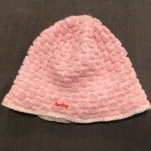 Hurley - Woman’s Vintage Baby Pink Beanie